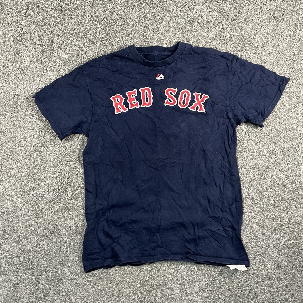 Boston Red Sox JD Martinez #28 Majestic Mens M T Shirt MLB Navy